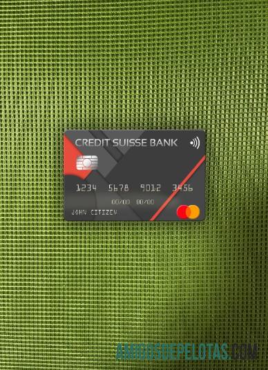 EUA Credit Suisse Bank Mastercard Photolook Front exemplo real